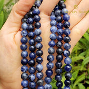 Natural Blue Sodalite String - Akshay Gems